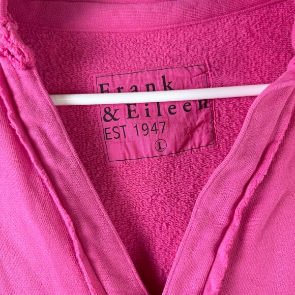 Frank & Eileen Pink Crew Neck Sweater - Picture 3 of 6